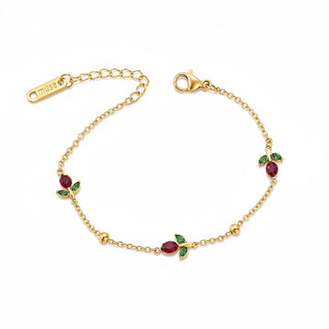 Dainty Tulip Bracelet