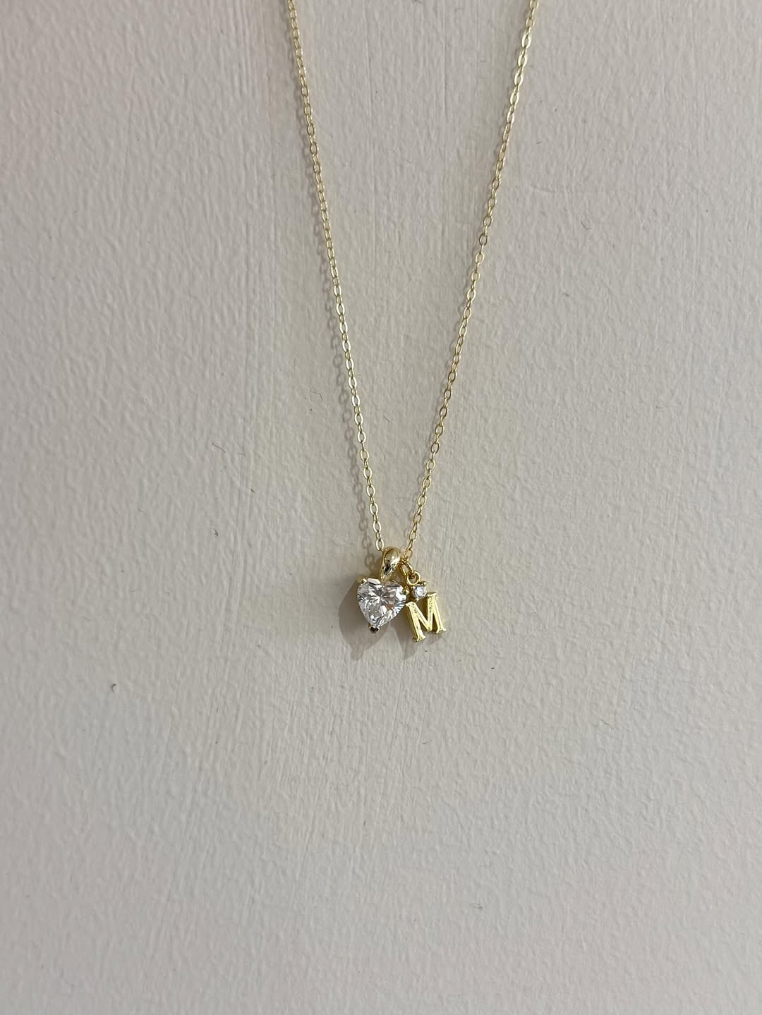 Charm Initial Necklace